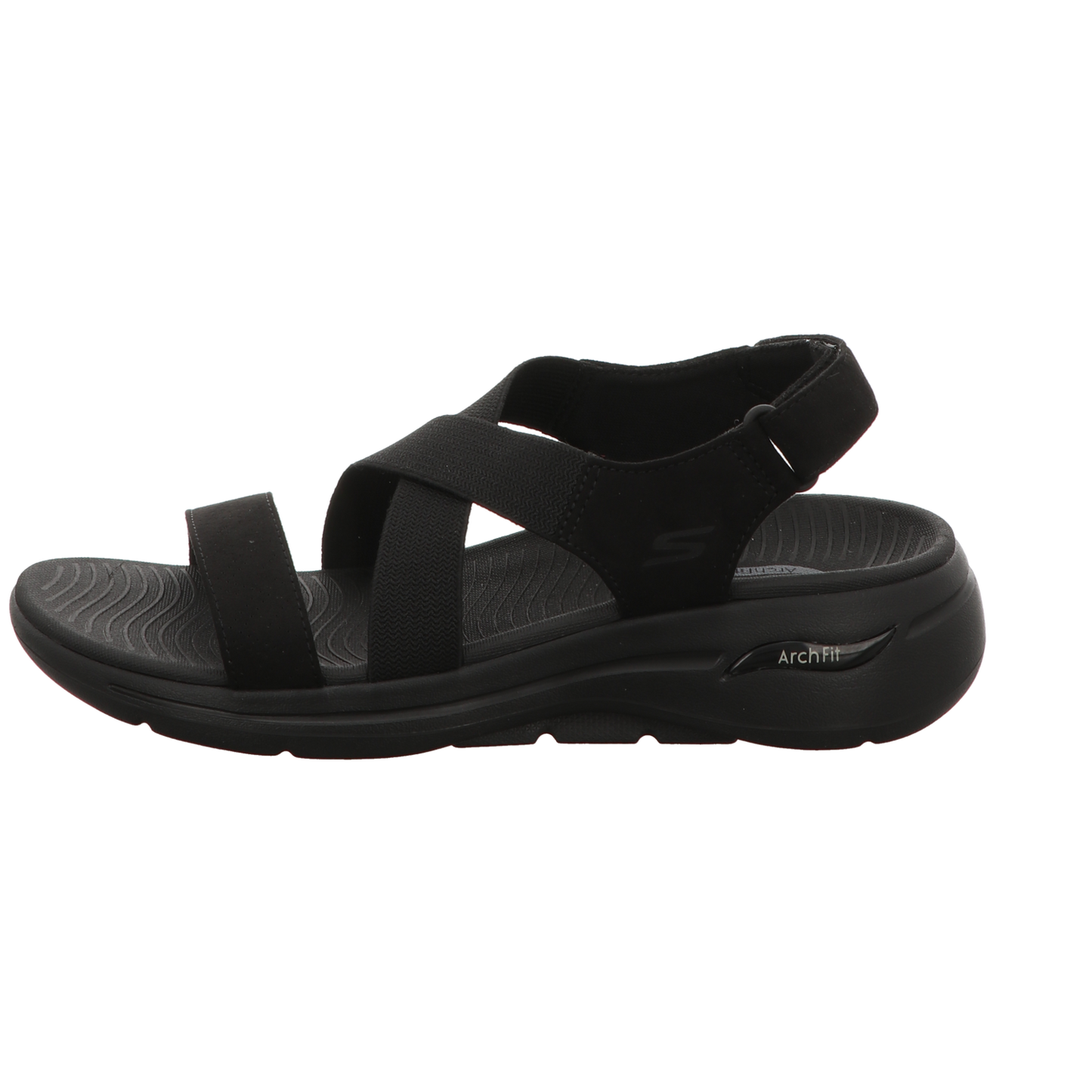 Skechers Damen Sandalette Go Walk Arch Fit-Treasured in schwarz