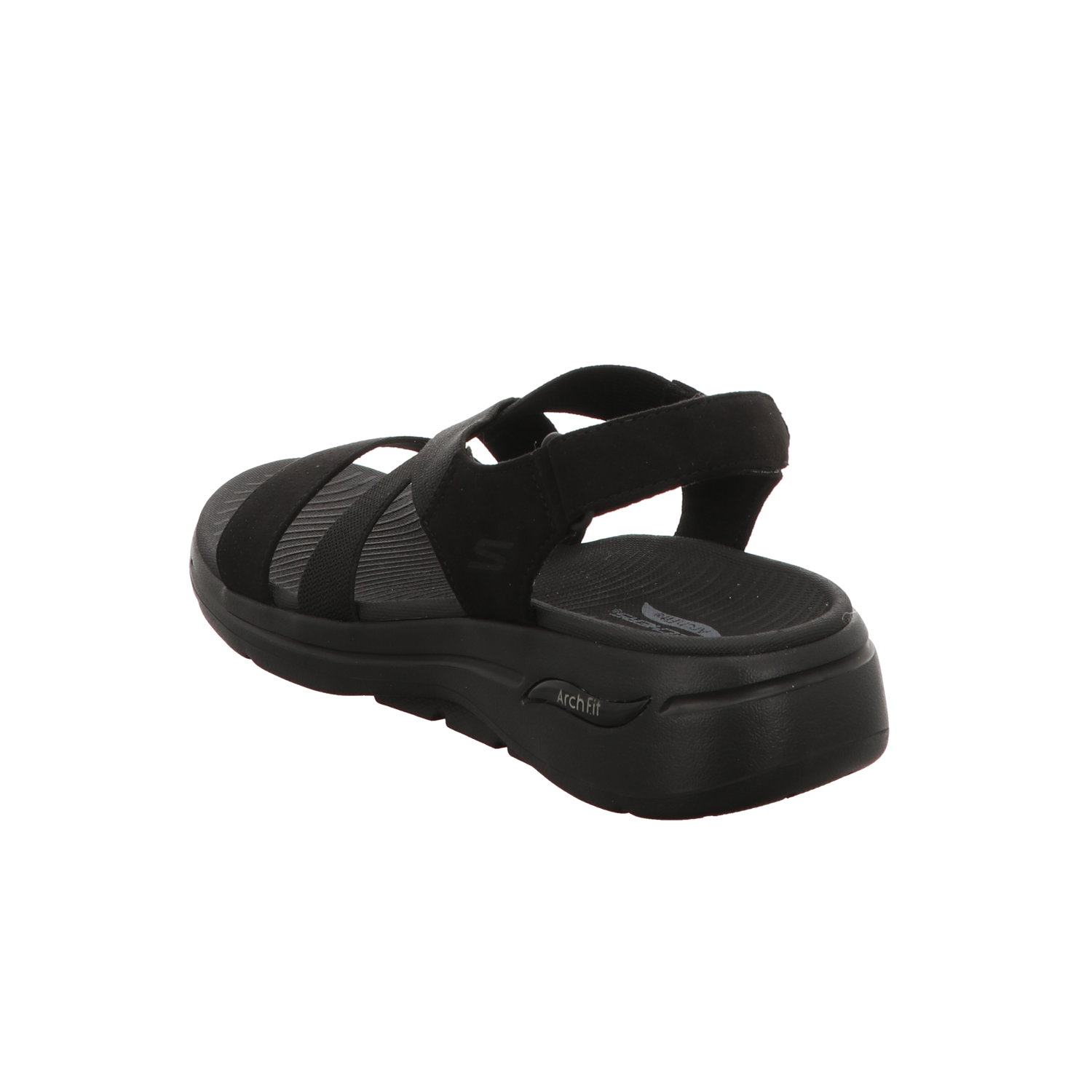 Skechers Damen Sandalette Go Walk Arch Fit-Treasured in schwarz