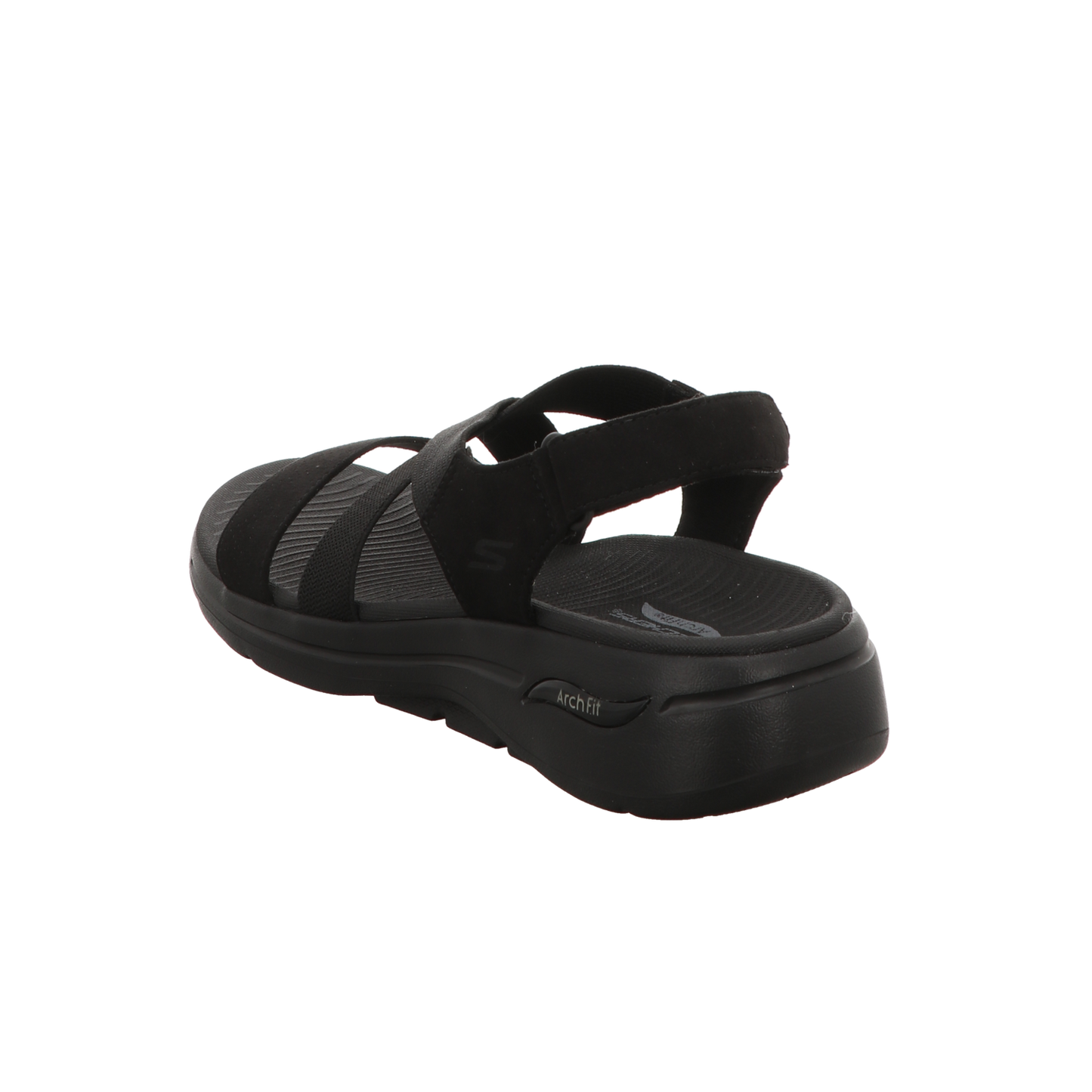 Skechers Damen Sandalette Go Walk Arch Fit-Treasured in schwarz