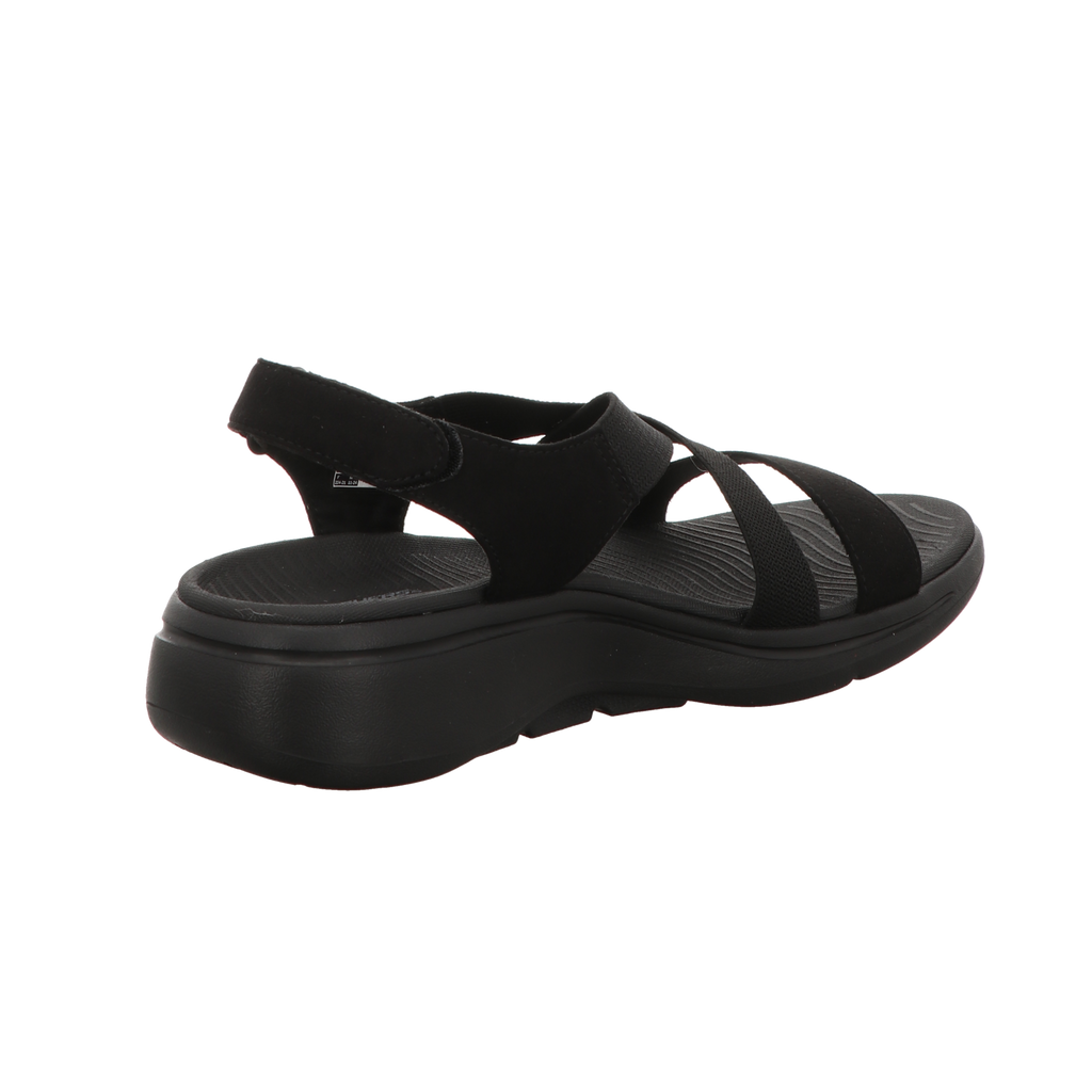 Skechers Damen Sandalette Go Walk Arch Fit-Treasured in schwarz