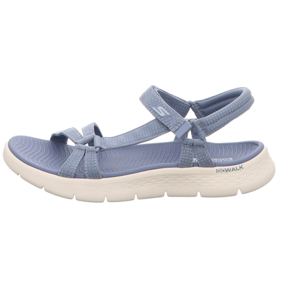 Skechers Damen Sandalette Go Walk Flex Sandal-Sublime in blau