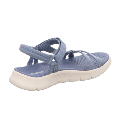 Skechers Damen Sandalette Go Walk Flex Sandal-Sublime in blau