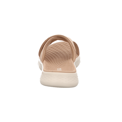 Skechers Damen Pantolette Go Walk Flex Sandal-Impressed in grau