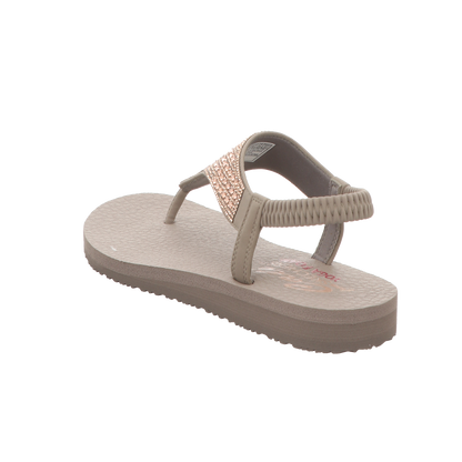 Skechers Damen Sandalette Meditation-Rockstar in grau