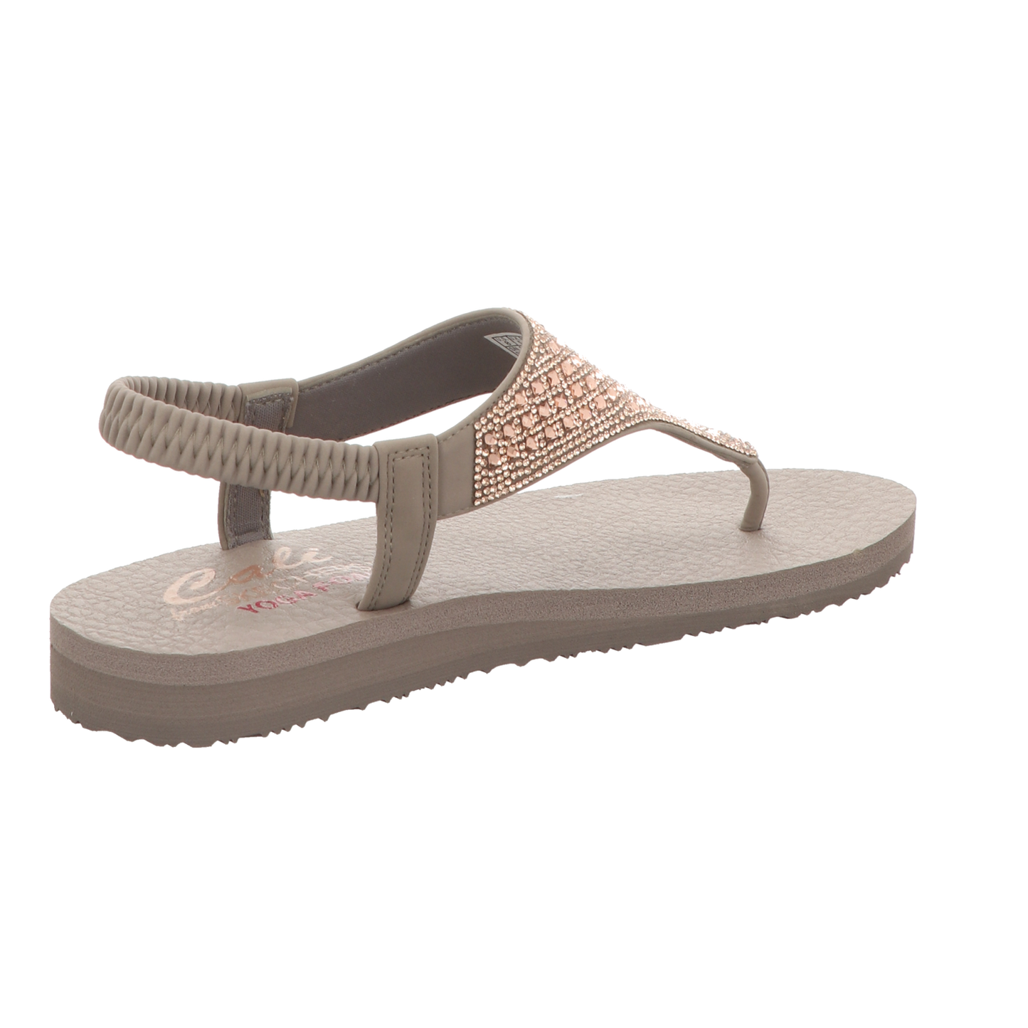 Skechers Damen Sandalette Meditation-Rockstar in grau