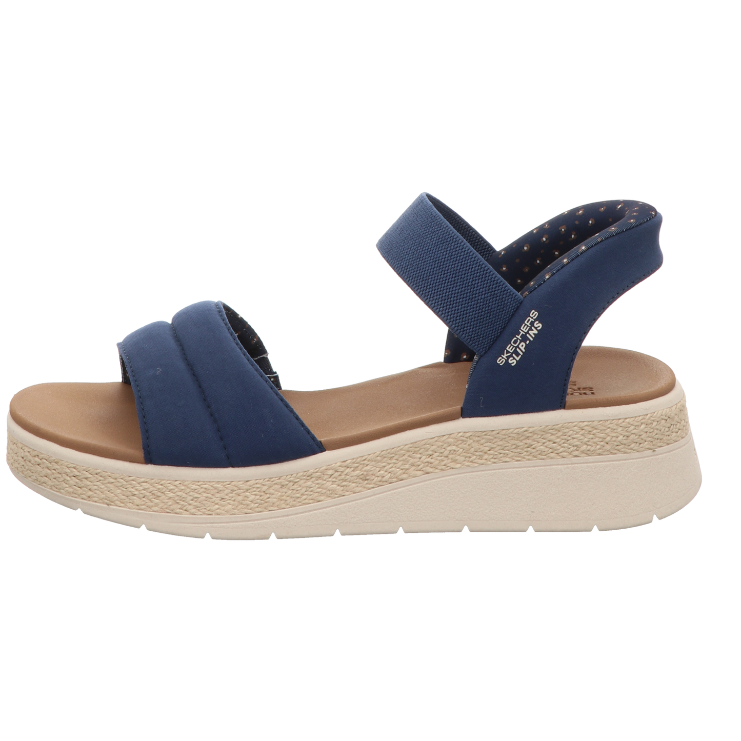 Skechers Damen Sandalette Slip-Ins Bobs Sun Ray in blau