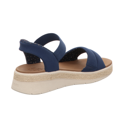Skechers Damen Sandalette Slip-Ins Bobs Sun Ray in blau