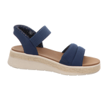Skechers Damen Sandalette Slip-Ins Bobs Sun Ray in blau