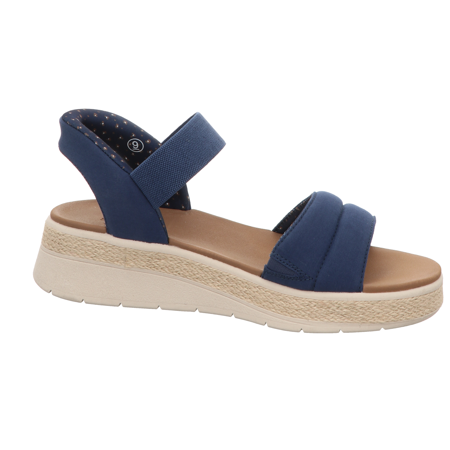 Skechers Damen Sandalette Slip-Ins Bobs Sun Ray in blau