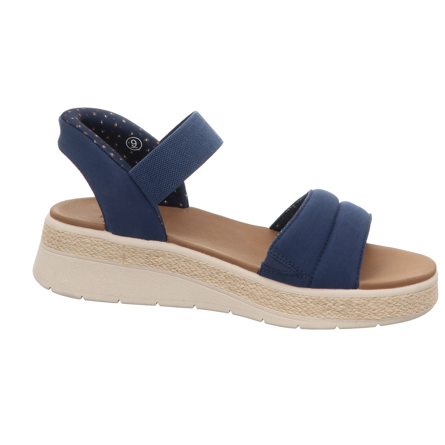 Skechers Damen Sandalette Slip-Ins Bobs Sun Ray in blau