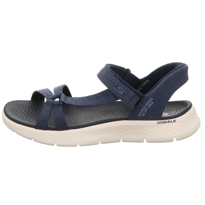 Skechers Damen Sandalette Slip-Ins: Go Walk Flex Sd in blau
