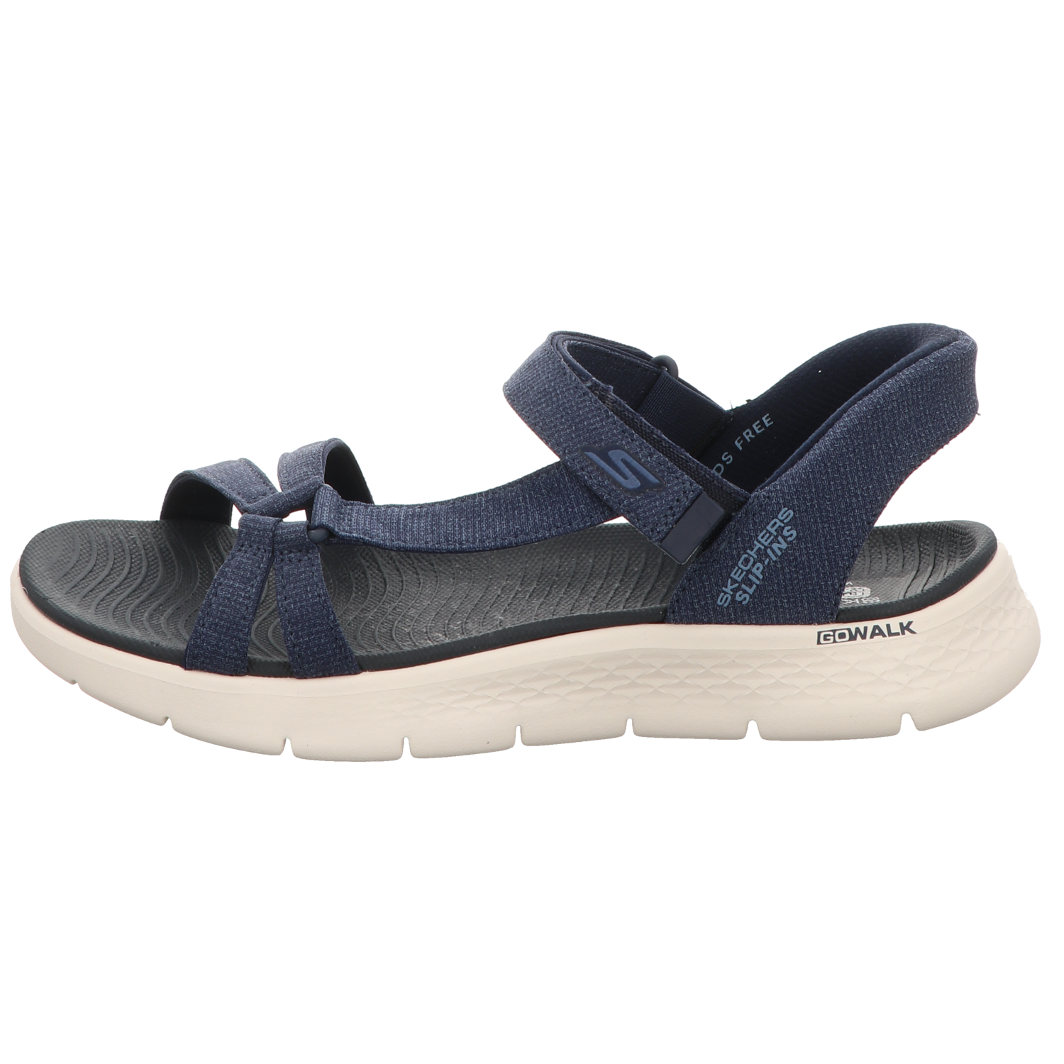Skechers Damen Sandalette Slip-Ins: Go Walk Flex Sd in blau