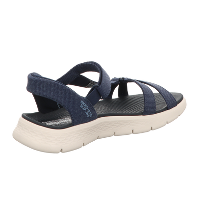 Skechers Damen Sandalette Slip-Ins: Go Walk Flex Sd in blau