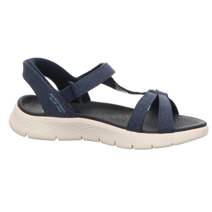 Skechers Damen Sandalette Slip-Ins: Go Walk Flex Sd in blau