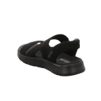 Skechers Damen Sandalette Slip-Ins: Go Walk Flex Sandal in schwarz