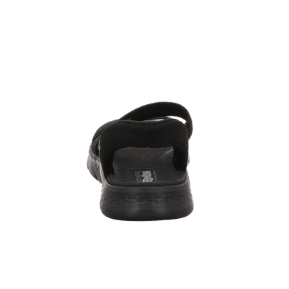 Skechers Damen Sandalette Slip-Ins: Go Walk Flex Sandal in schwarz