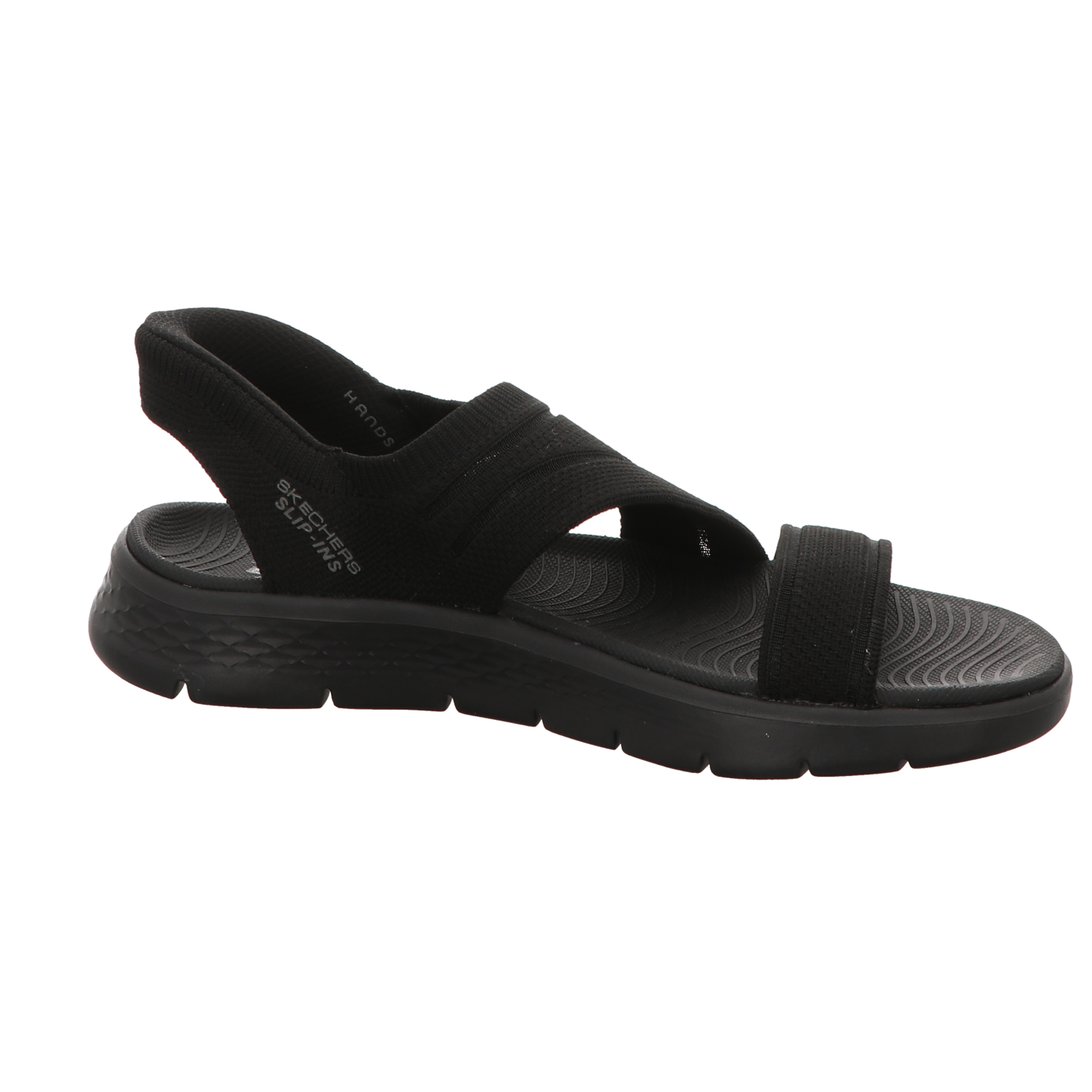 Skechers Damen Sandalette Slip-Ins: Go Walk Flex Sandal in schwarz