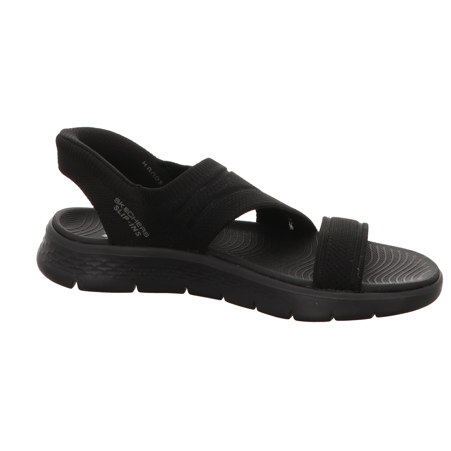 Skechers Damen Sandalette Slip-Ins: Go Walk Flex Sandal in schwarz