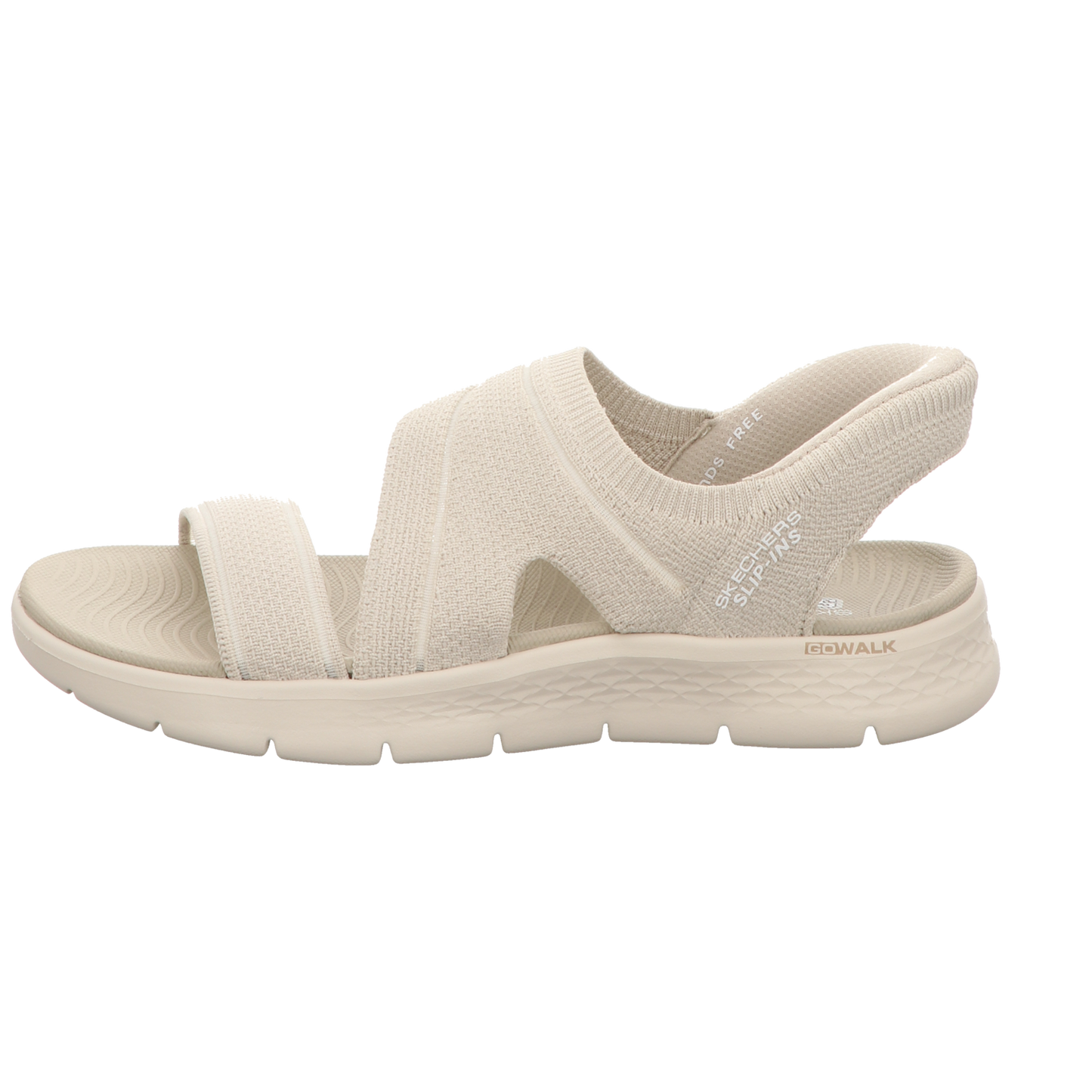 Skechers Damen Sandalette Slip-Ins: Go Walk Flex Sandal in beige
