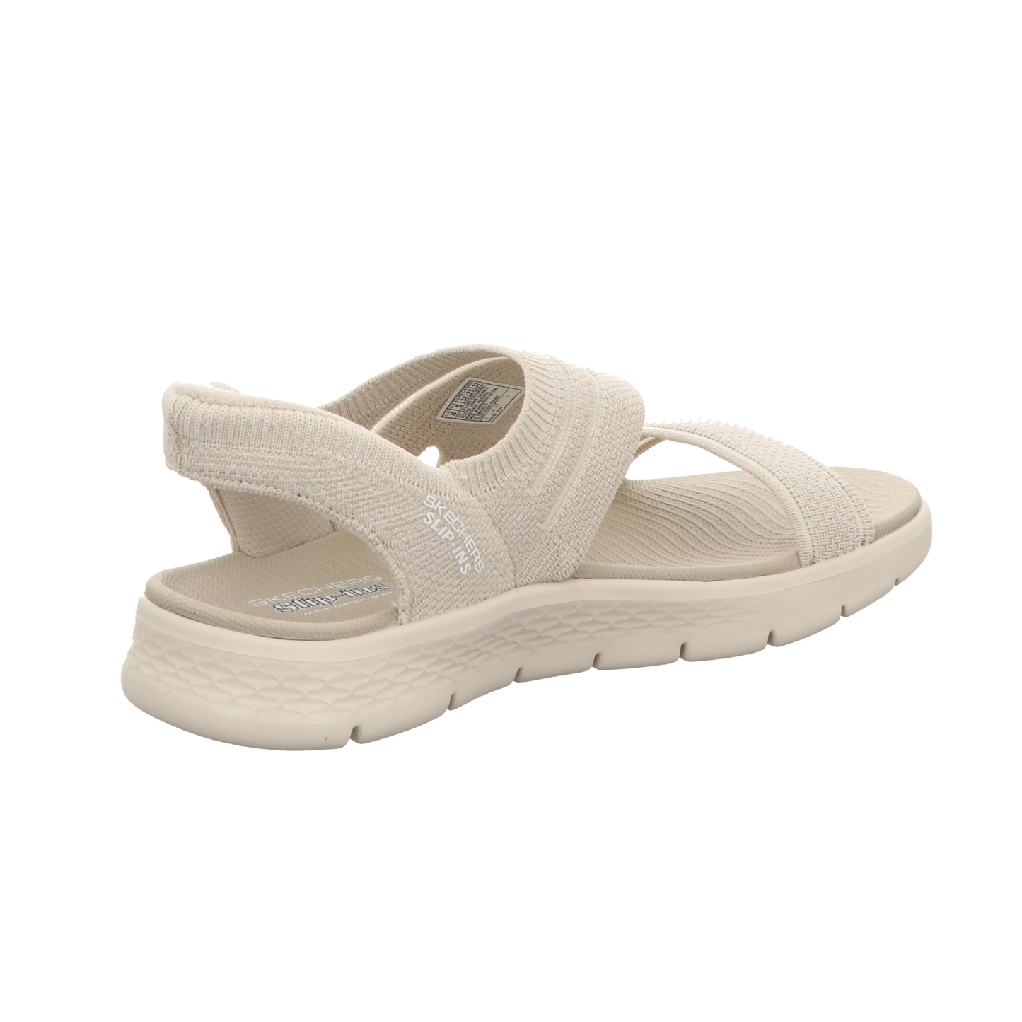 Skechers Damen Sandalette Slip-Ins: Go Walk Flex Sandal in beige