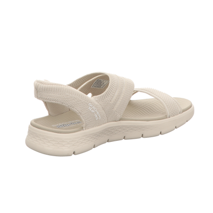 Skechers Damen Sandalette Slip-Ins: Go Walk Flex Sandal in beige