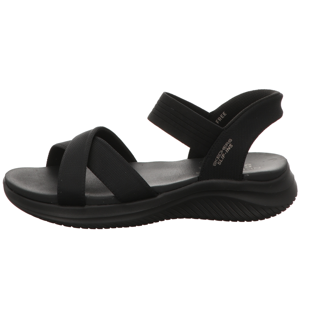 Skechers Damen Sandalette Slip-Ins:ultra Flex 3.0 in schwarz
