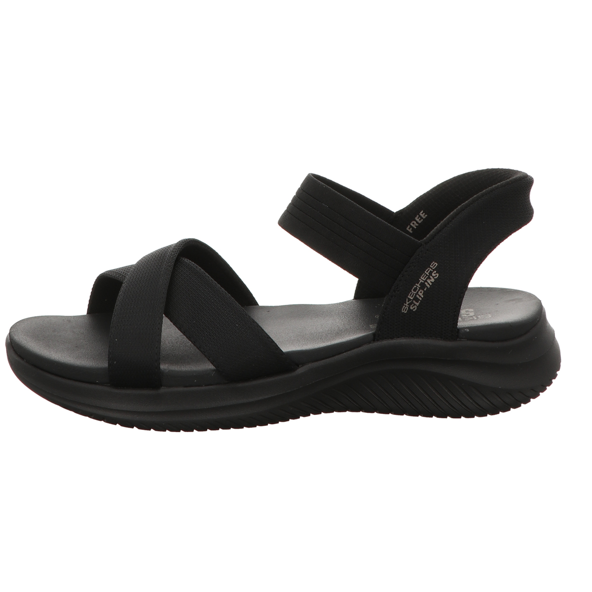 Skechers Damen Sandalette Slip-Ins:ultra Flex 3.0 in schwarz
