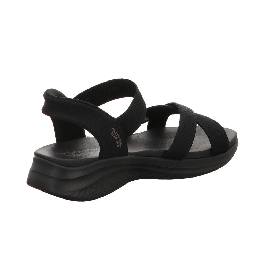 Skechers Damen Sandalette Slip-Ins:ultra Flex 3.0 in schwarz