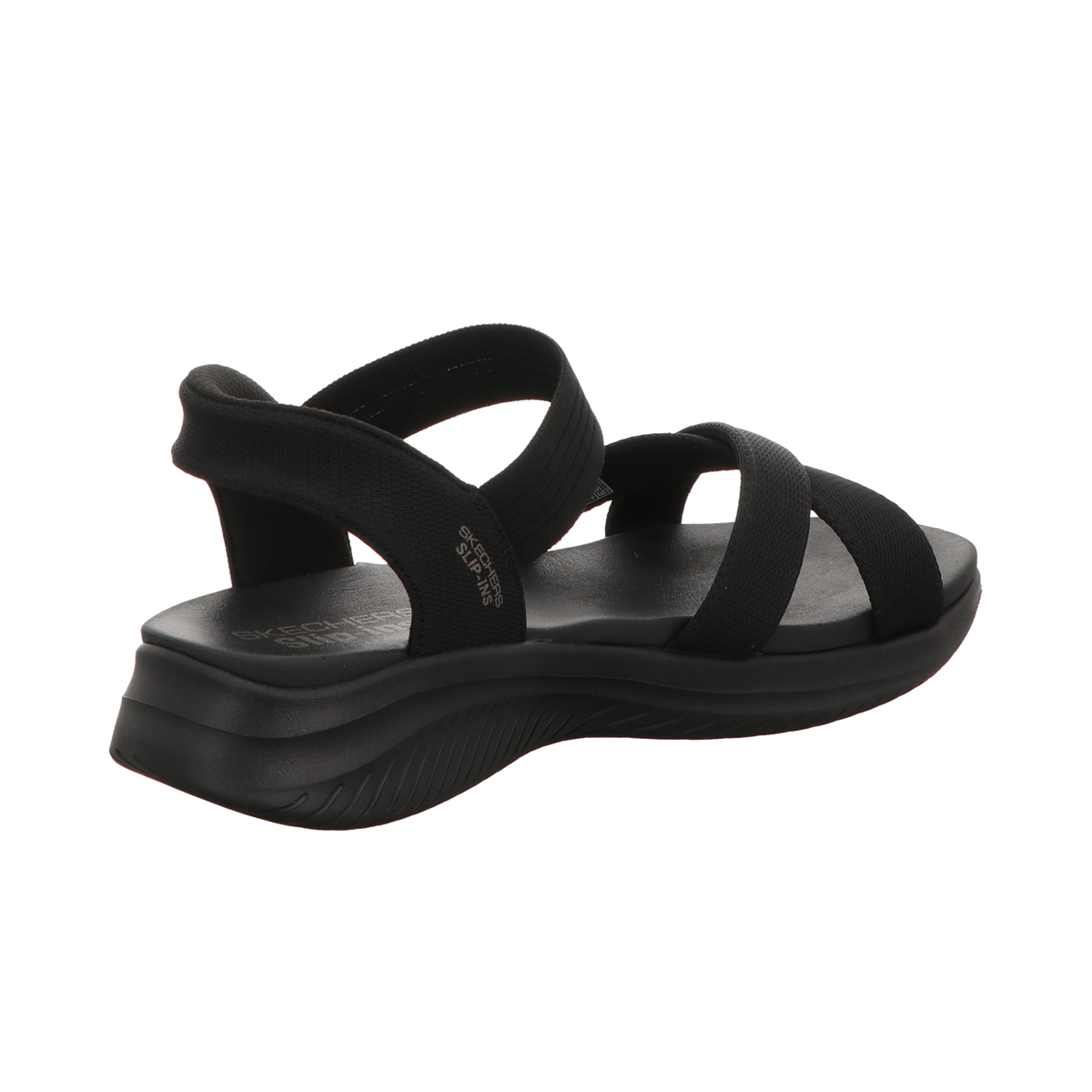 Skechers Damen Sandalette Slip-Ins:ultra Flex 3.0 in schwarz