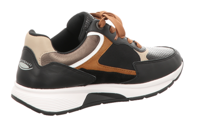 Gabor Damen Schnürschuh bequem  in schwarz