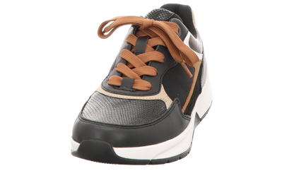 Gabor Damen Schnürschuh bequem  in schwarz