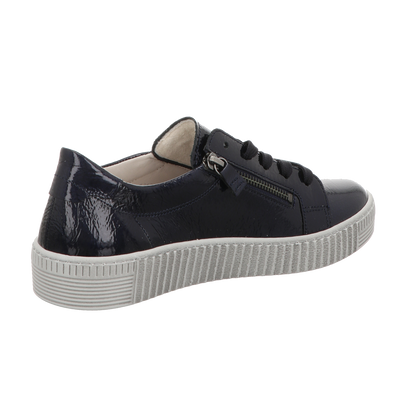 Gabor Damen Schnürschuh  in dunkelblau