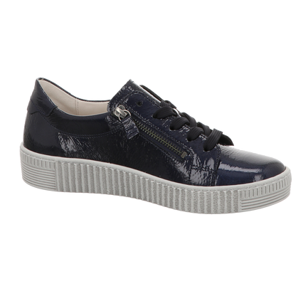 Gabor Damen Schnürschuh  in dunkelblau