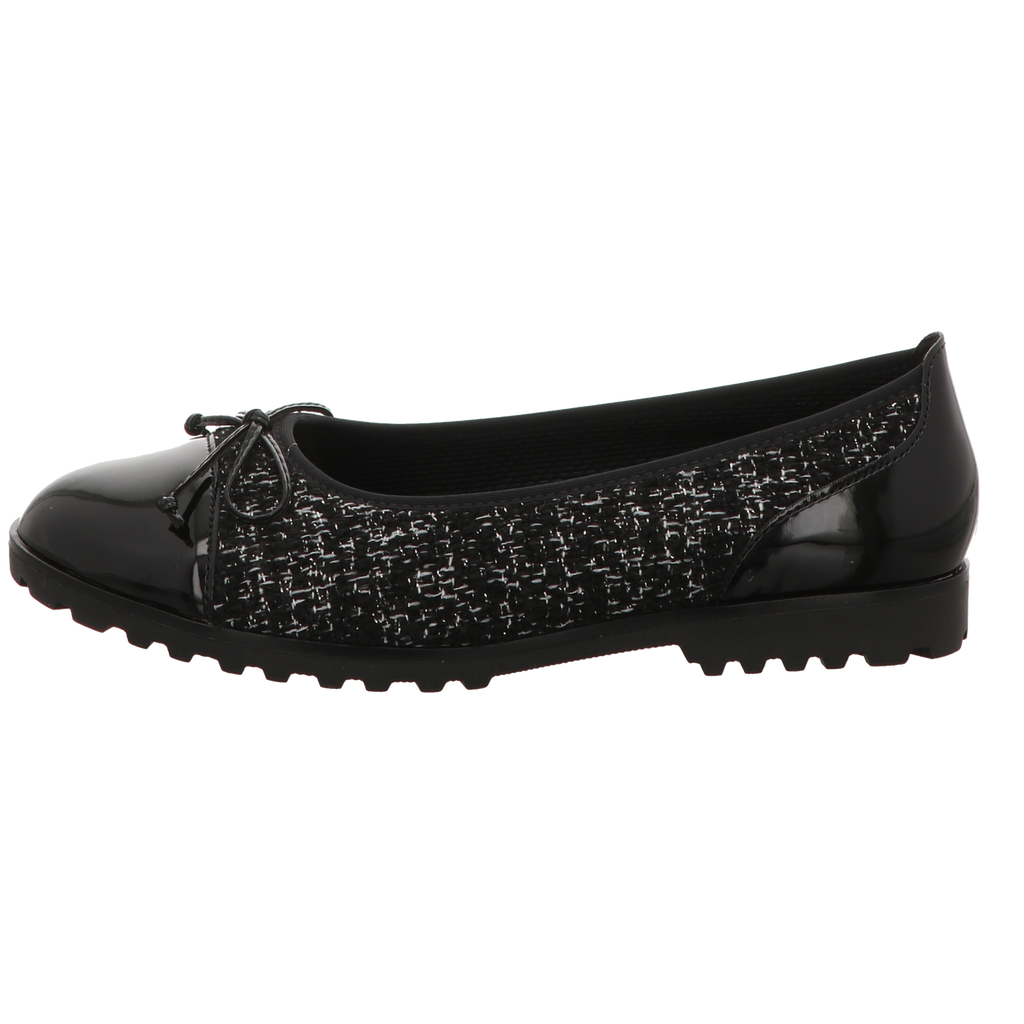 Gabor Damen Ballerina  in schwarz