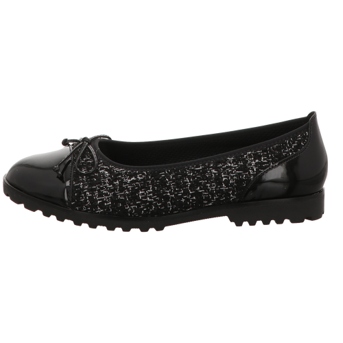 Gabor Damen Ballerina  in schwarz