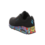 Skechers Damen Schnürschuh Uno-Ravaged Love in schwarz