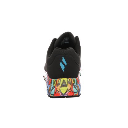 Skechers Damen Schnürschuh Uno-Ravaged Love in schwarz