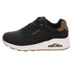 Skechers Damen Schnürschuh Uno-Jungle Nite in schwarz