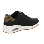 Skechers Damen Schnürschuh Uno-Jungle Nite in schwarz
