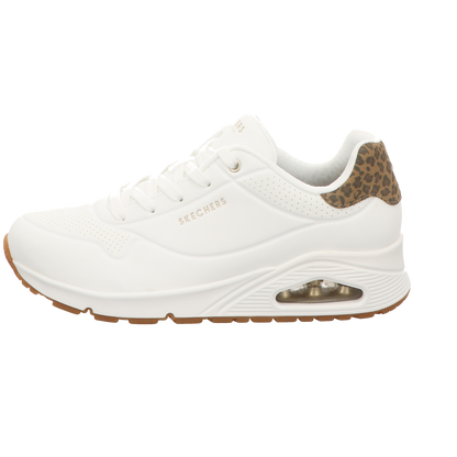 Skechers Damen Schnürschuh Uno-Jungle Nite in weiss
