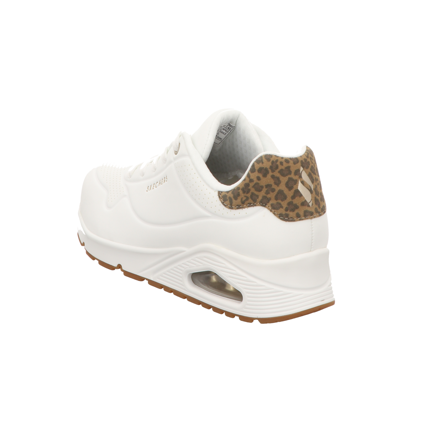 Skechers Damen Schnürschuh Uno-Jungle Nite in weiss