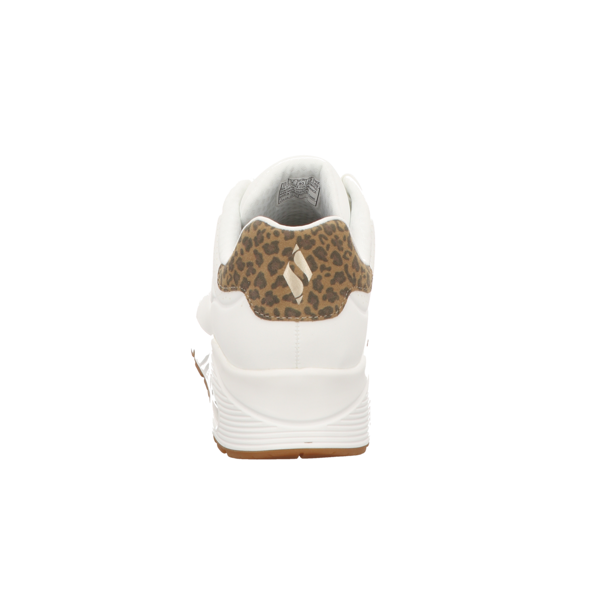 Skechers Damen Schnürschuh Uno-Jungle Nite in weiss