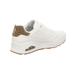 Skechers Damen Schnürschuh Uno-Jungle Nite in weiss
