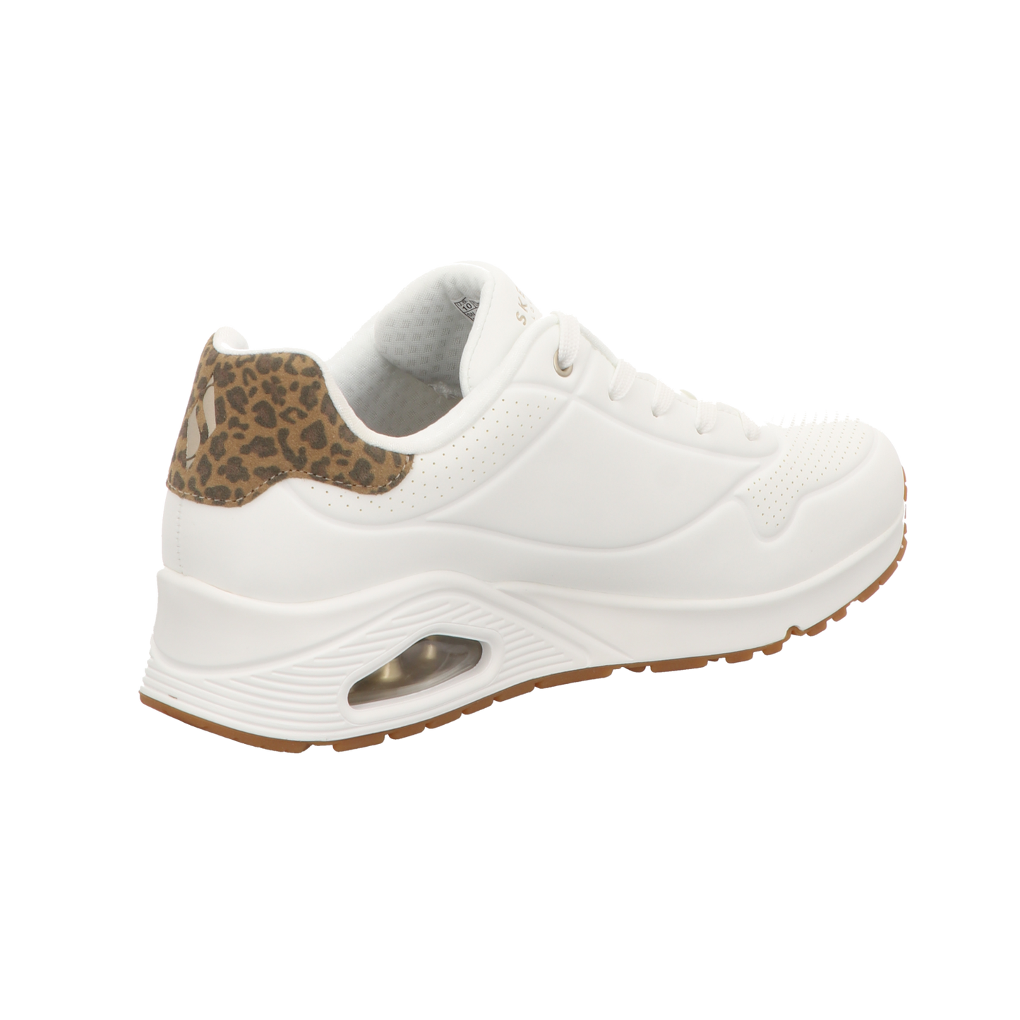 Skechers Damen Schnürschuh Uno-Jungle Nite in weiss