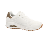 Skechers Damen Schnürschuh Uno-Jungle Nite in weiss