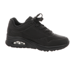 Skechers Damen Schnürschuh Uno-Shiny Scale in schwarz