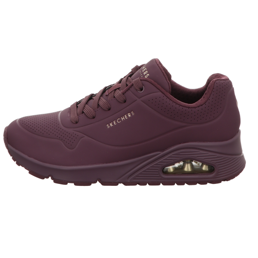 Skechers Damen Schnürschuh Uno in rot