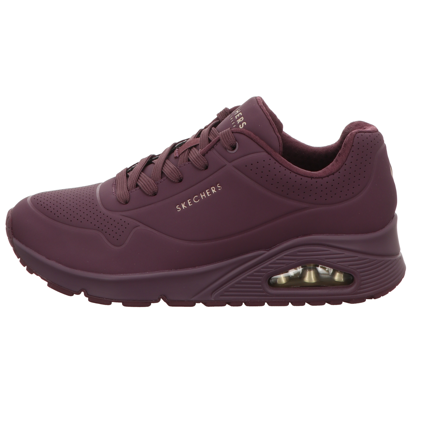 Skechers Damen Schnürschuh Uno in rot