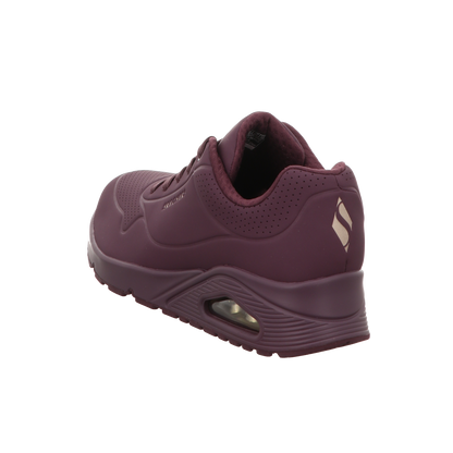 Skechers Damen Schnürschuh Uno in rot
