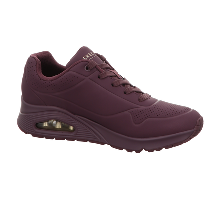 Skechers Damen Schnürschuh Uno in rot